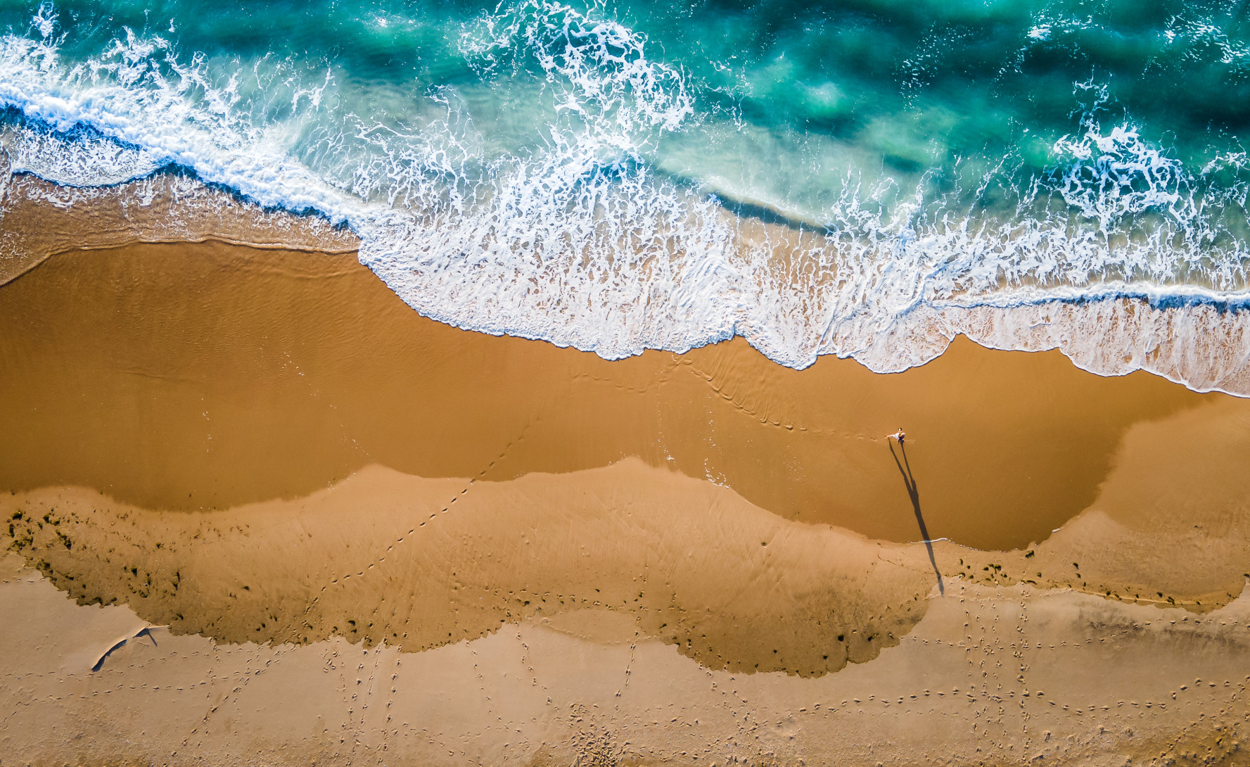 Beach walk – Tirage Fine Art